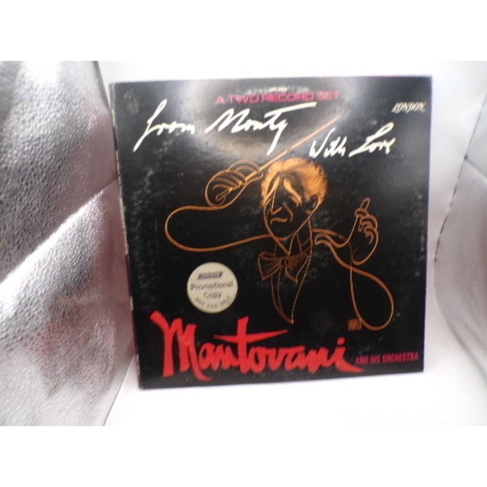 Mantovani From Monty With Love 2LP London Records Promo Gatefold‎ Vinyl Record